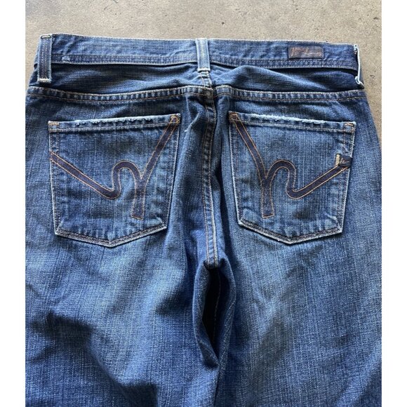 Vintage Citizens of Humanity Women’s Sz 30 Evans Relaxed Button 606 Jeans USA - Picture 9 of 16